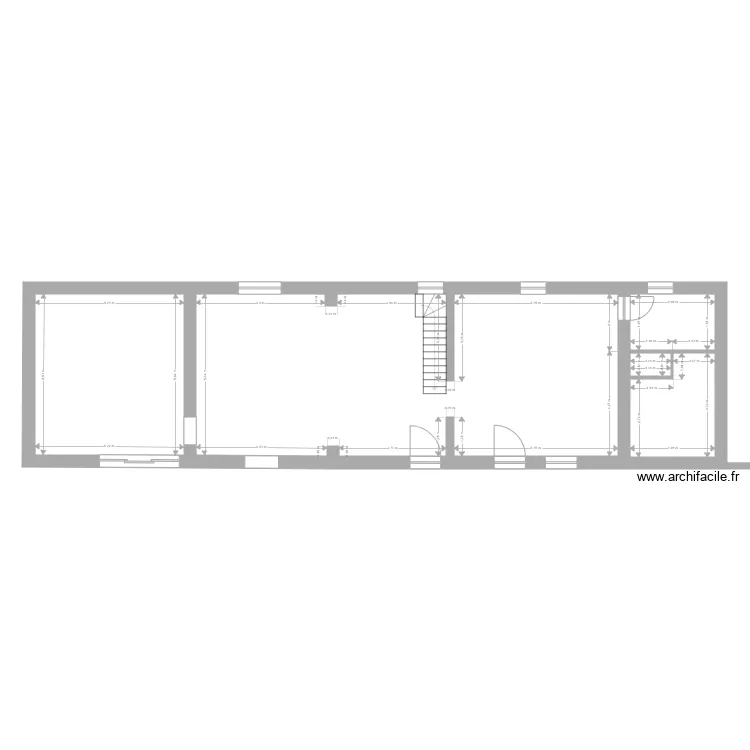 DUCLOS RDC n&deg;3. Plan de 0 pièce et 0 m2
