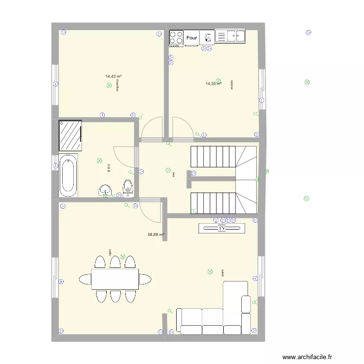 longpr&eacute;s 2. Plan de 