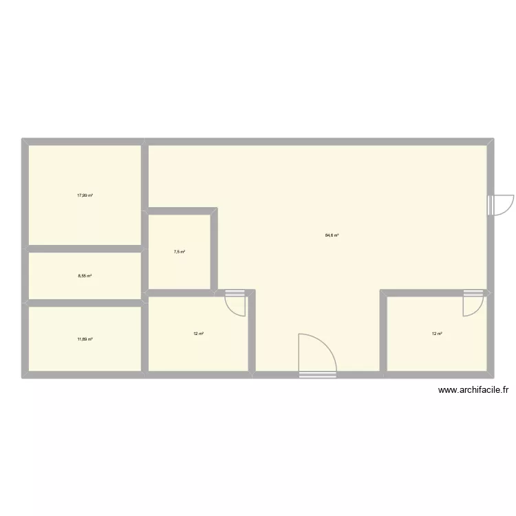 JV_test. Plan de 7 et 154 m² JV_test. Plan de 7 et 154 m²