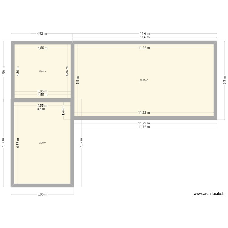 Chaudon tab. Plan de 0 pièce et 0 m2