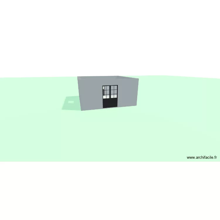 plan_eglise_analavory. Plan de 1  et 22 m²