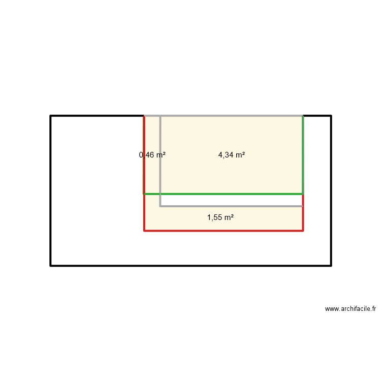 cabanon2. Plan de 0 pièce et 0 m2