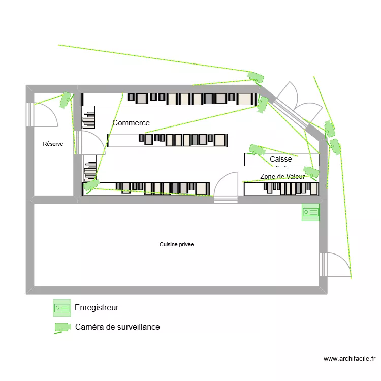 Plan vid&eacute;os tabac chez Didier. Plan de 