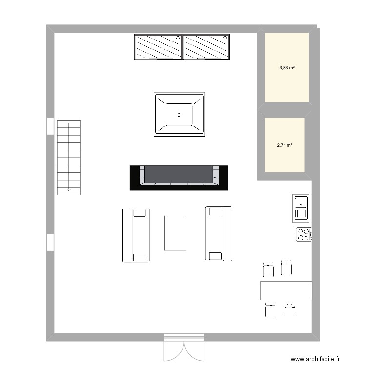 horloge. Plan de 0 pièce et 0 m2