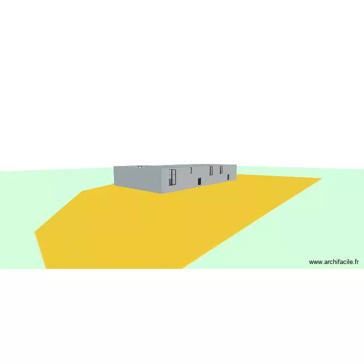 Route de Saint-Sernin. Plan de 44 et 619 m² Route de Saint-Sernin. Plan de 44 et 619 m²