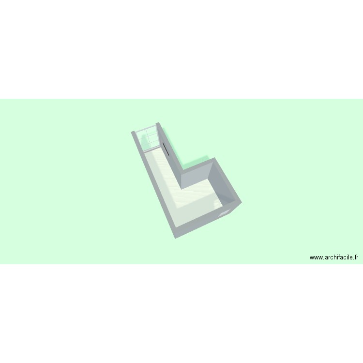 Chambre Aniss. Plan de 1 pièce et 16 m2