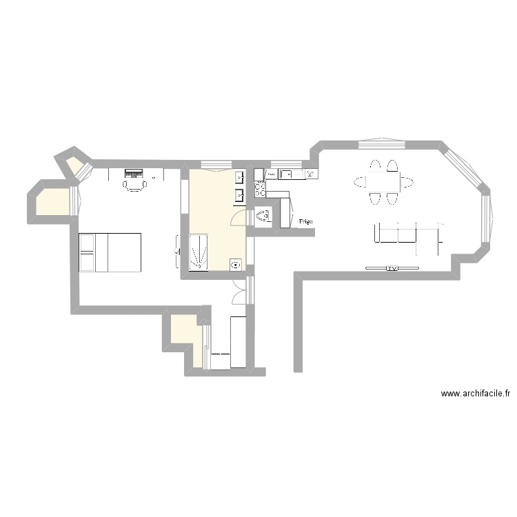 Plan Grosso. Plan de 0 pièce et 0 m2