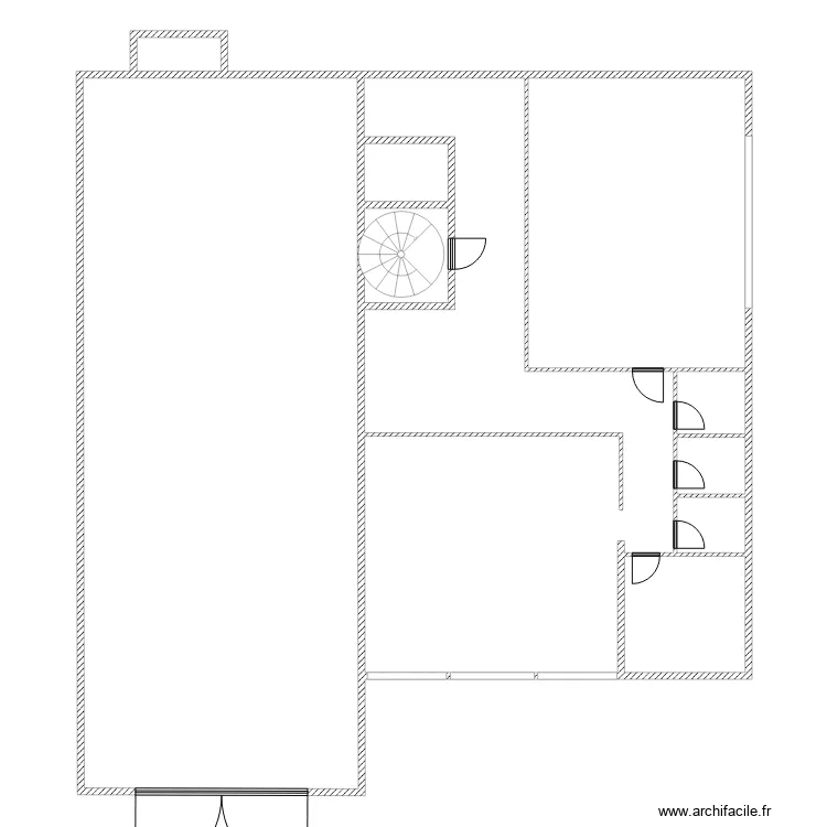 rdc atelier. Plan de 
