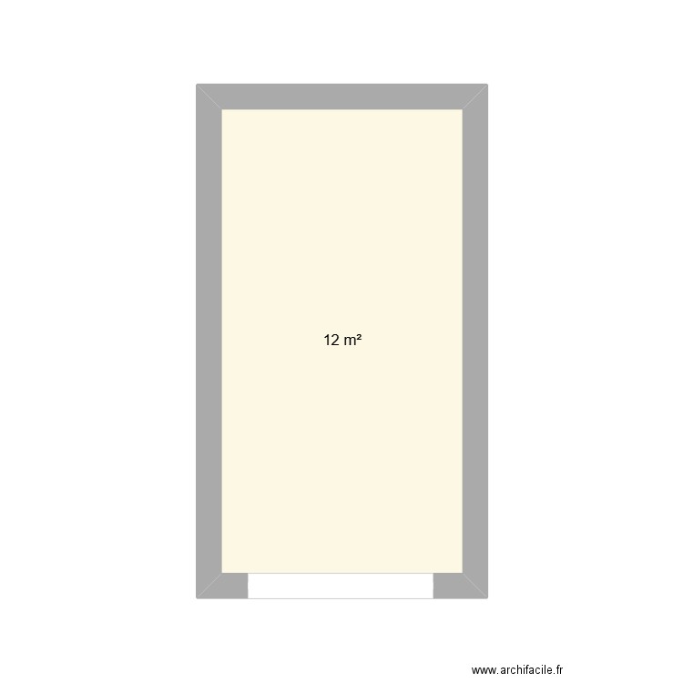 coupe AA. Plan de 0 pièce et 0 m2