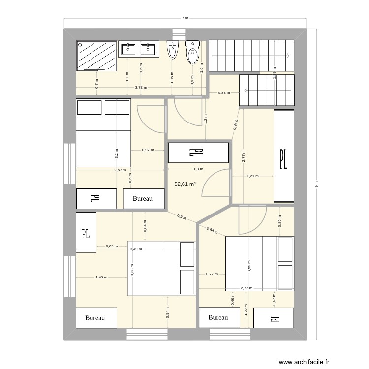 DONE. Plan de 0 pièce et 0 m2