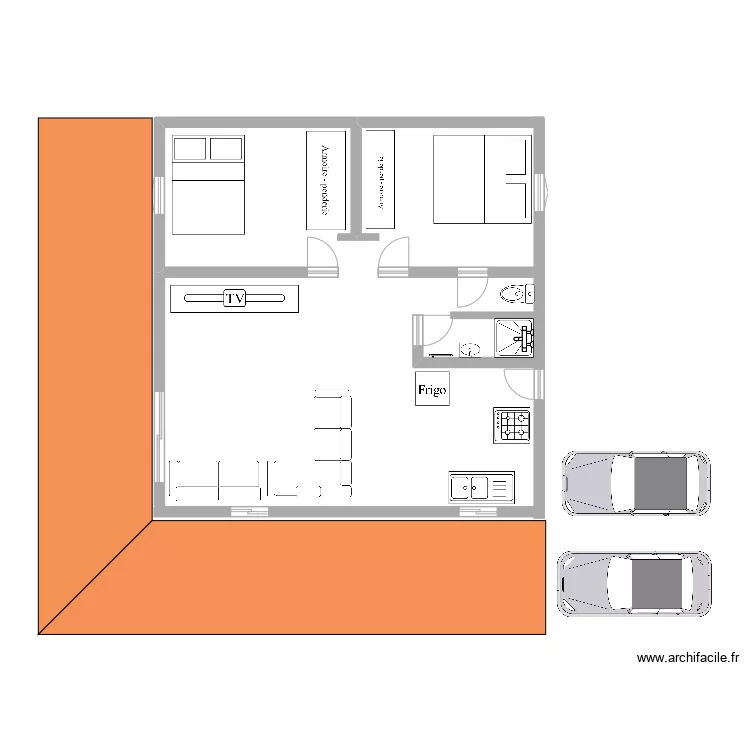 maison TOAFA. Plan de 