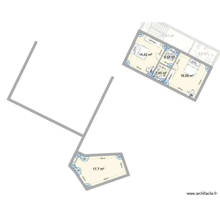 Auber. Plan de 