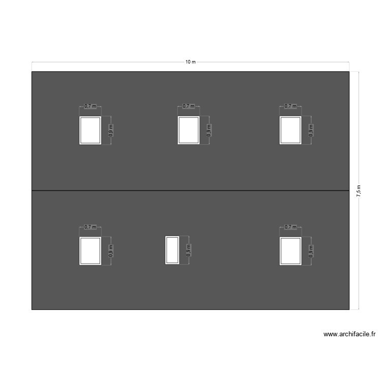 toit. Plan de 0 pièce et 0 m2