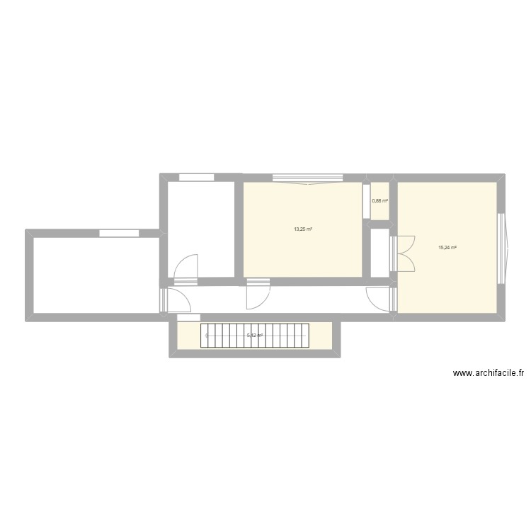 étage. Plan de 0 pièce et 0 m2