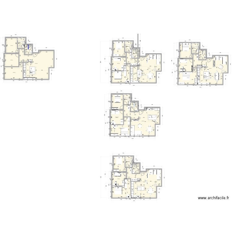 Vessy Appart D (1). Plan de 41 pièces et 469 m2