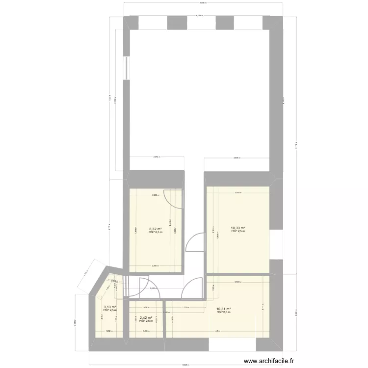 APPRTMENT. Plan de 5 et 35 m² APPRTMENT. Plan de 5 et 35 m²