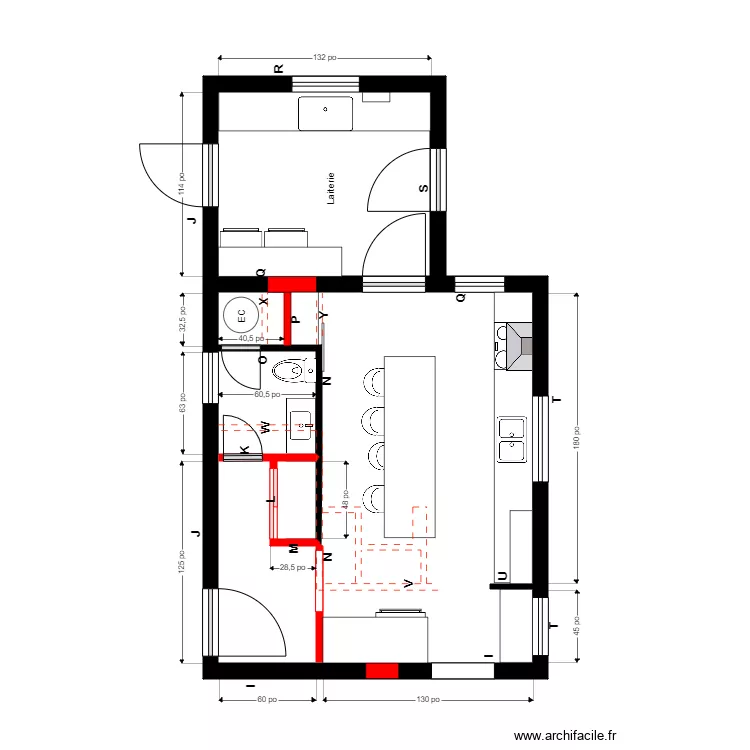 JF Collard Menuiserie. Plan de JF Collard Menuiserie. Plan de