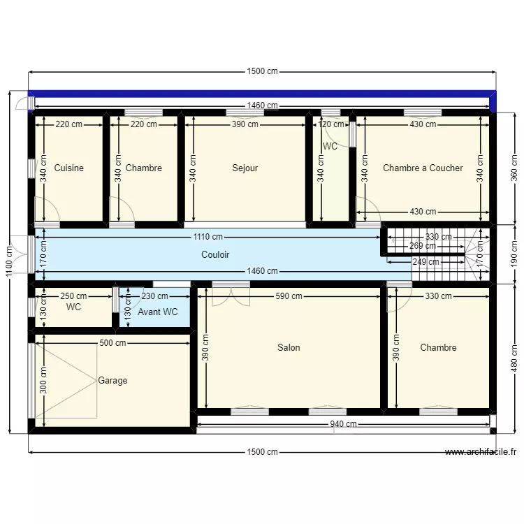 plan 15mx11m Client 27 58 10 53. Plan de 