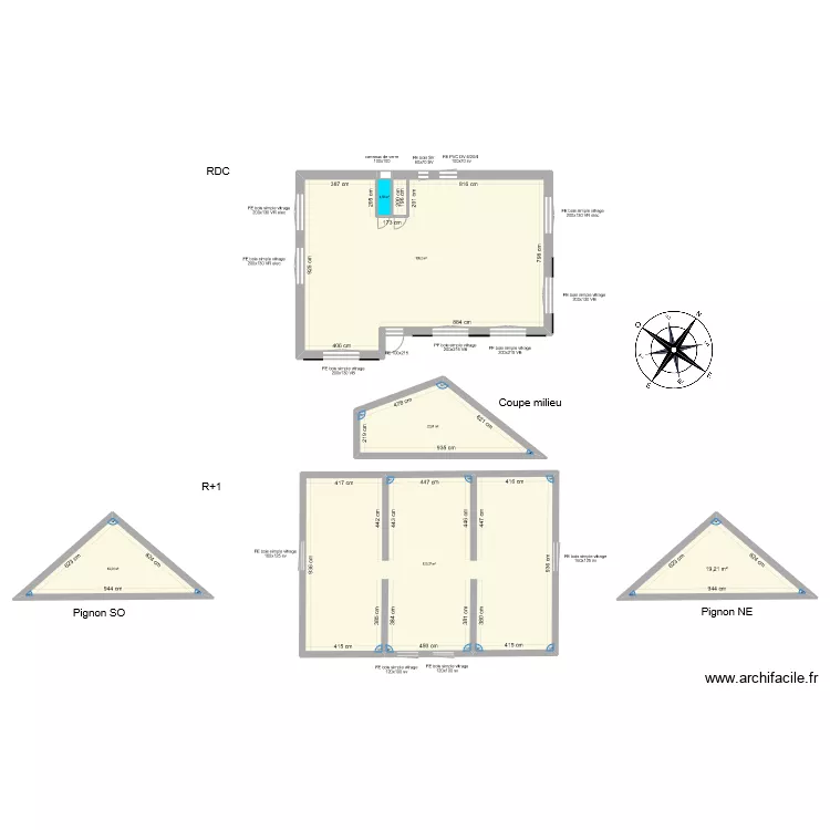 FOURNEYRON. Plan de FOURNEYRON. Plan de