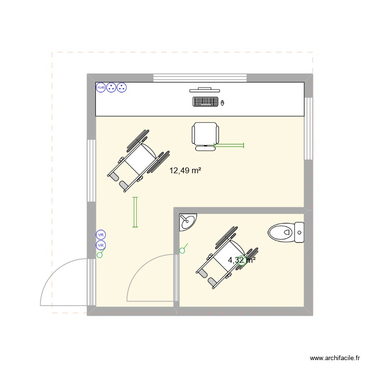 college le ruisseau. Plan de 0 pièce et 0 m2