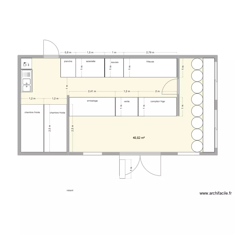 plan 4. Plan de 1 et 49 m² plan 4. Plan de 1 et 49 m²