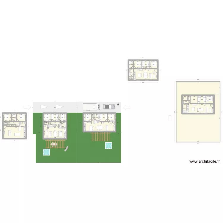 SPQ lot8 V17R. Plan de 38 et 621 m² SPQ lot8 V17R. Plan de 38 et 621 m²