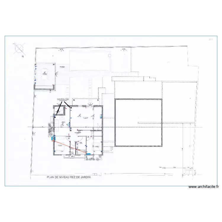 Gercara R-1. Plan de 