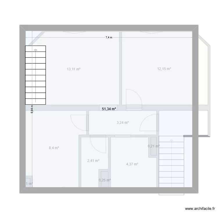 maison2. Plan de 