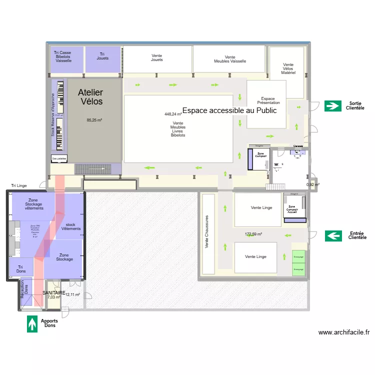 Projet vue sur MEZZANINE 29/01/2025. Plan de Projet vue sur MEZZANINE 29/01/2025. Plan de