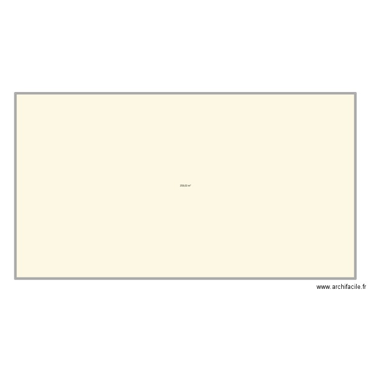 maison YAYA 2. Plan de 1 pièce et 258 m2