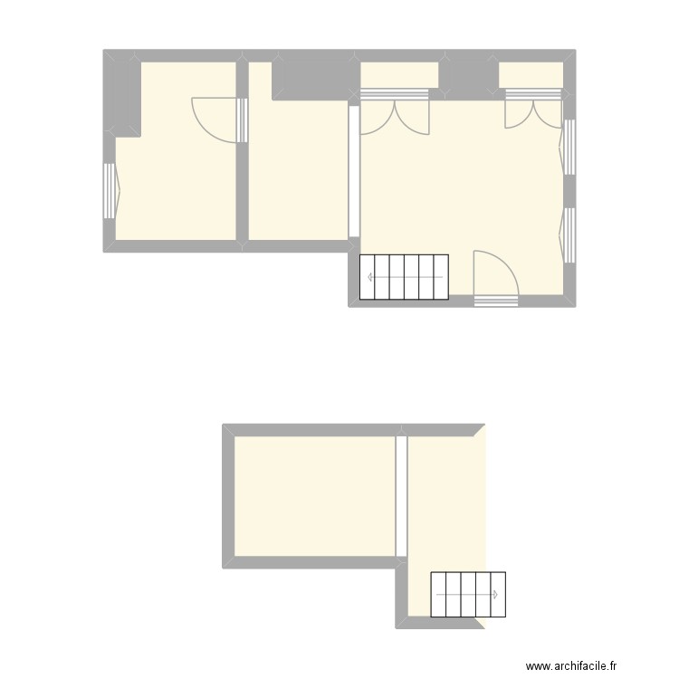 CARDEUR - GRAND COURONNE 2. Plan de 10 pièces et 37 m2