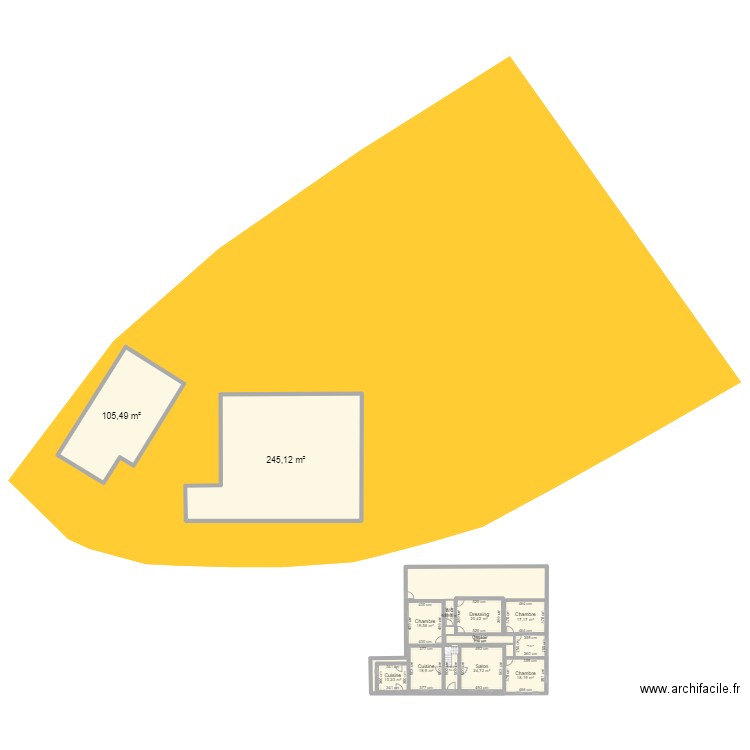 Saint-hippolyte  rdc 2. Plan de 0 pièce et 0 m2