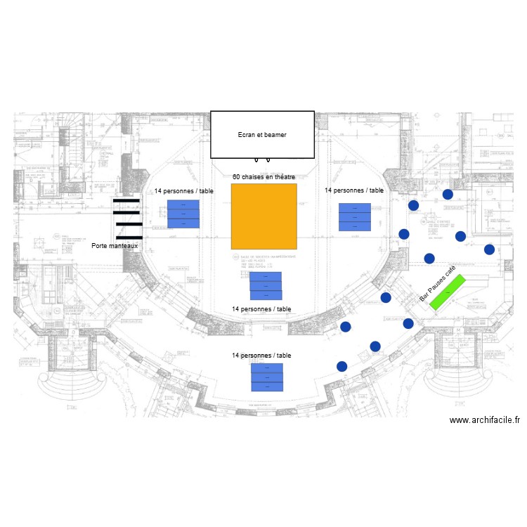 SdF petit groupe. Plan de 0 pièce et 0 m2