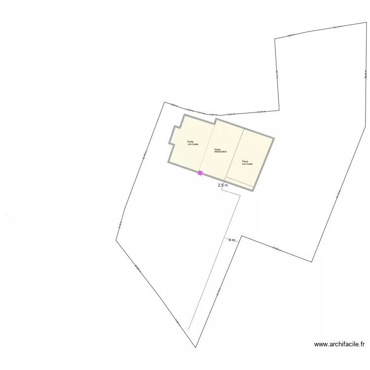 plan accessibilit&eacute;. Plan de 