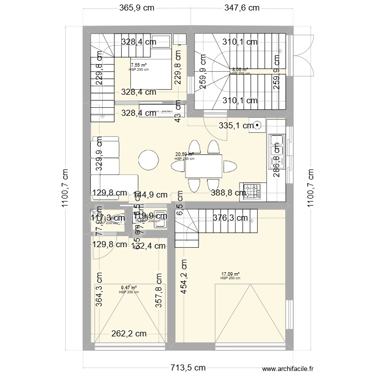 amal. Plan de 0 pièce et 0 m2