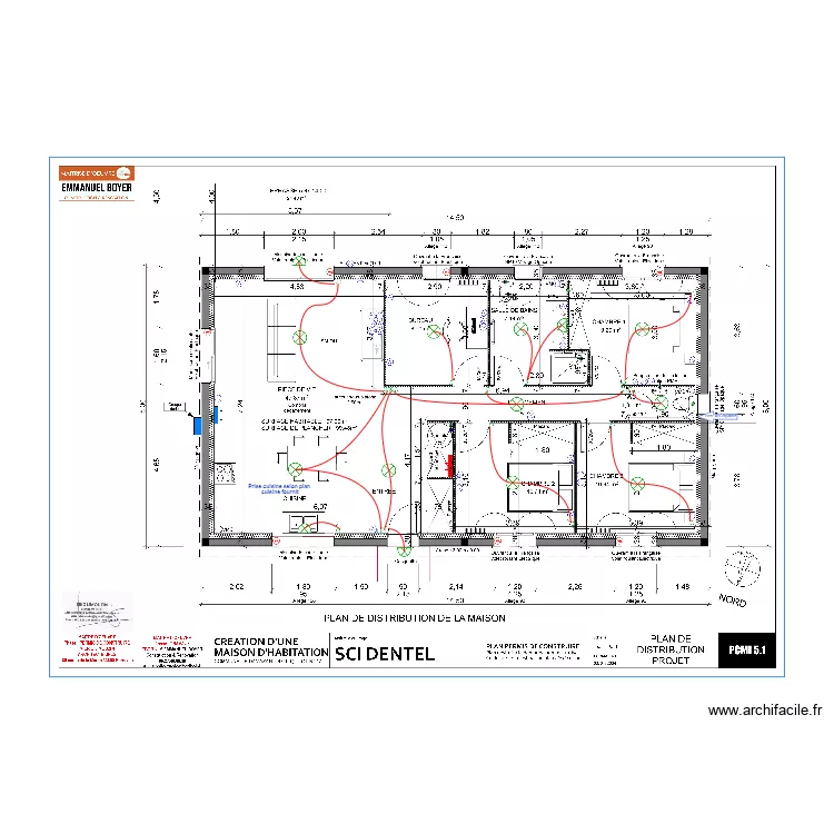 SCI DENTEL. Plan de 