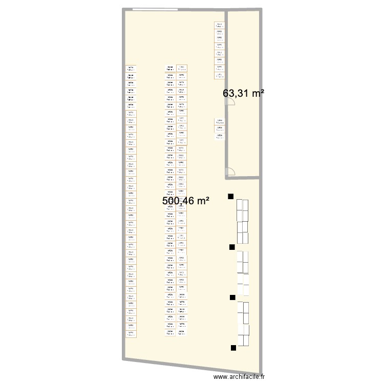 plan saint marcel 2. Plan de 2 pièces et 564 m2