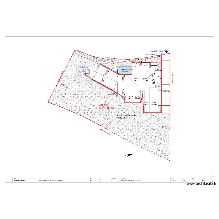 RESEAU EP. Plan de 0 pièce et 0 m2