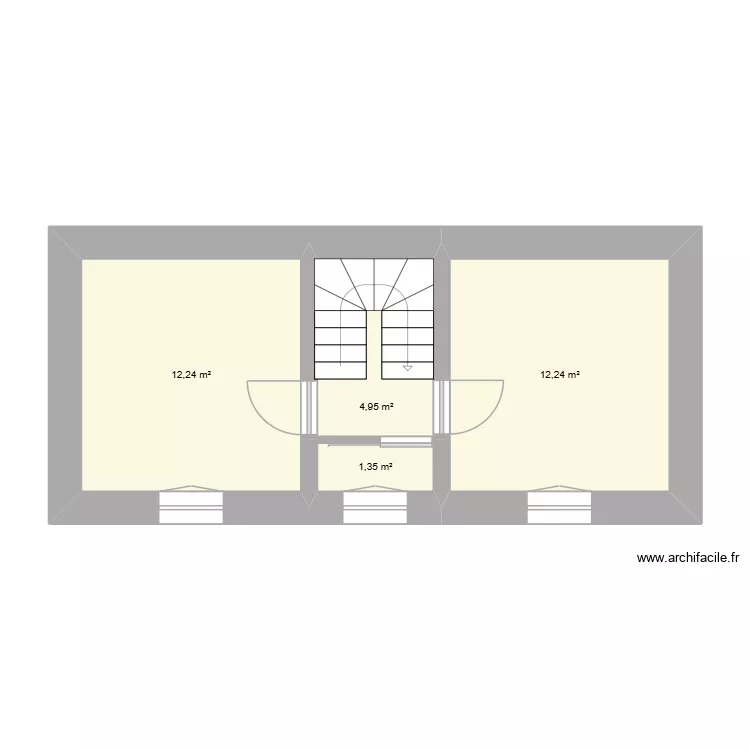 Chaoui. Plan de 4 et 31 m² Chaoui. Plan de 4 et 31 m²