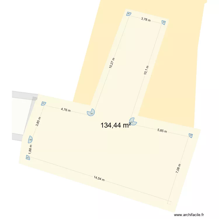 etage1 mel. Plan de 3 et 296 m² etage1 mel. Plan de 3 et 296 m²