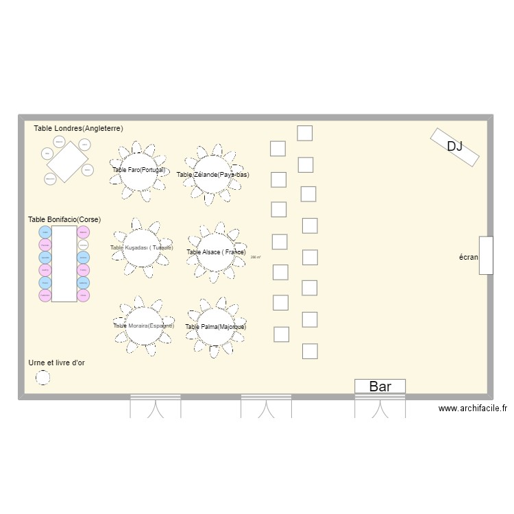 Salle de bal Selys. Plan de 0 pièce et 0 m2