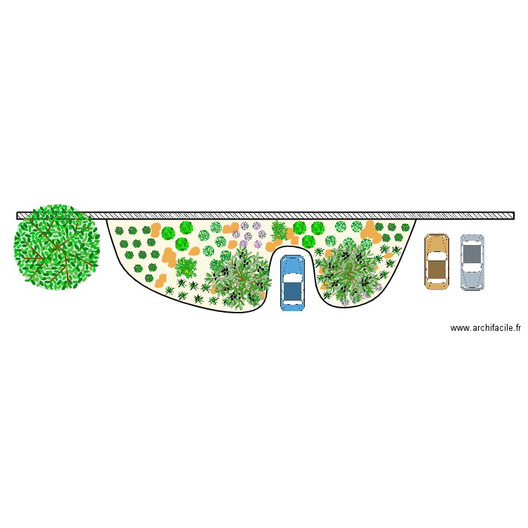 massif. Plan de 0 pièce et 0 m2