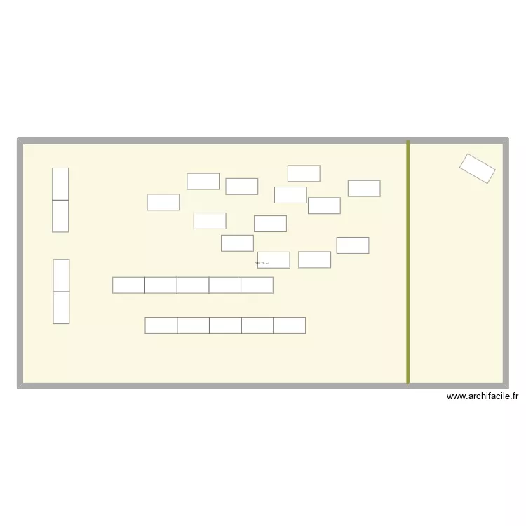Salle Bapteme MAyline. Plan de 