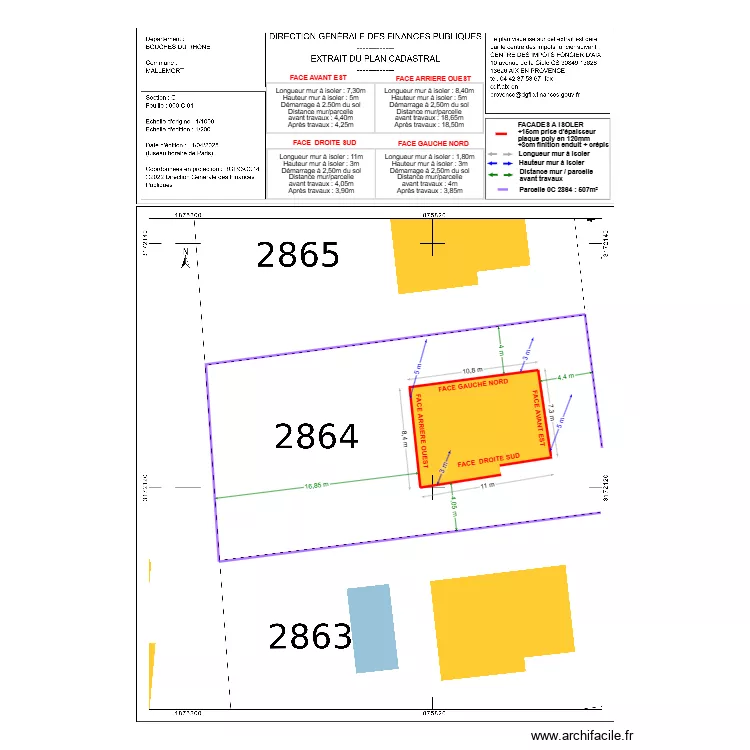 dp02 LATREILLE. Plan de 