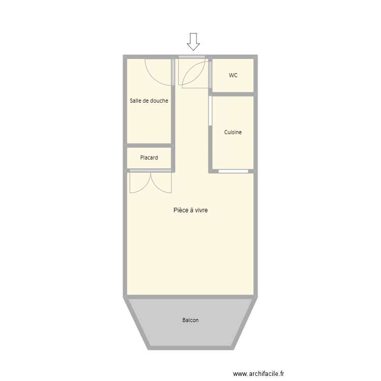 PALAIS REAL - RIOU. Plan de 0 pièce et 0 m2