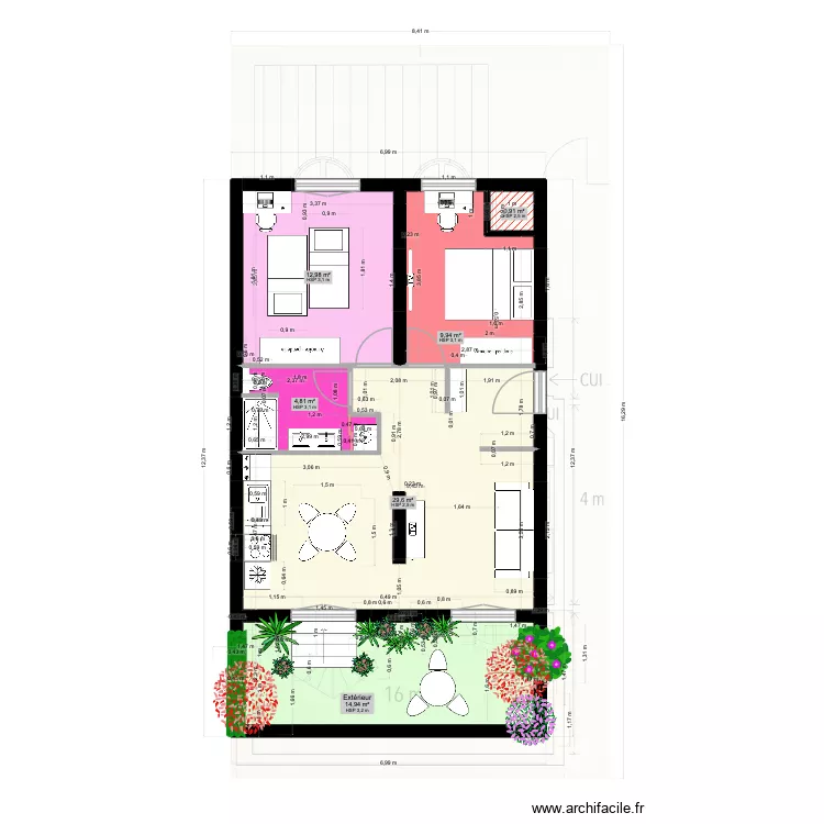 sevres 13. Plan de 6 et 73 m² sevres 13. Plan de 6 et 73 m²