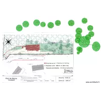 plan de masse escourche Projet