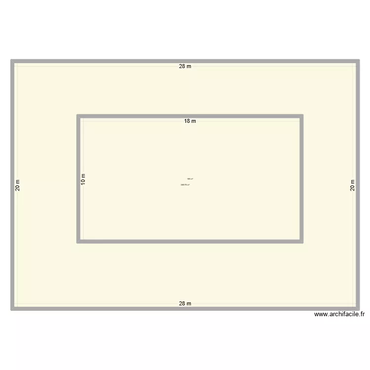 Parc Mexico A. Plan de 2  et 740 m²