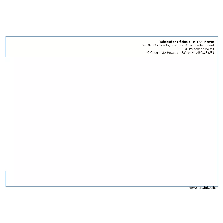 cartouche tom. Plan de 