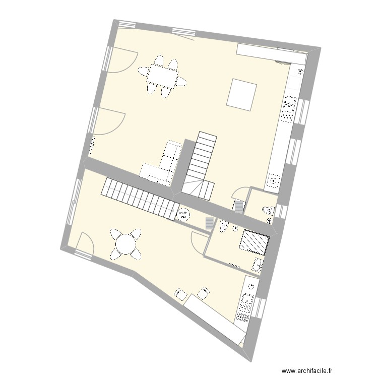 01-26 Mey RC. Plan de 2 pièces et 93 m2